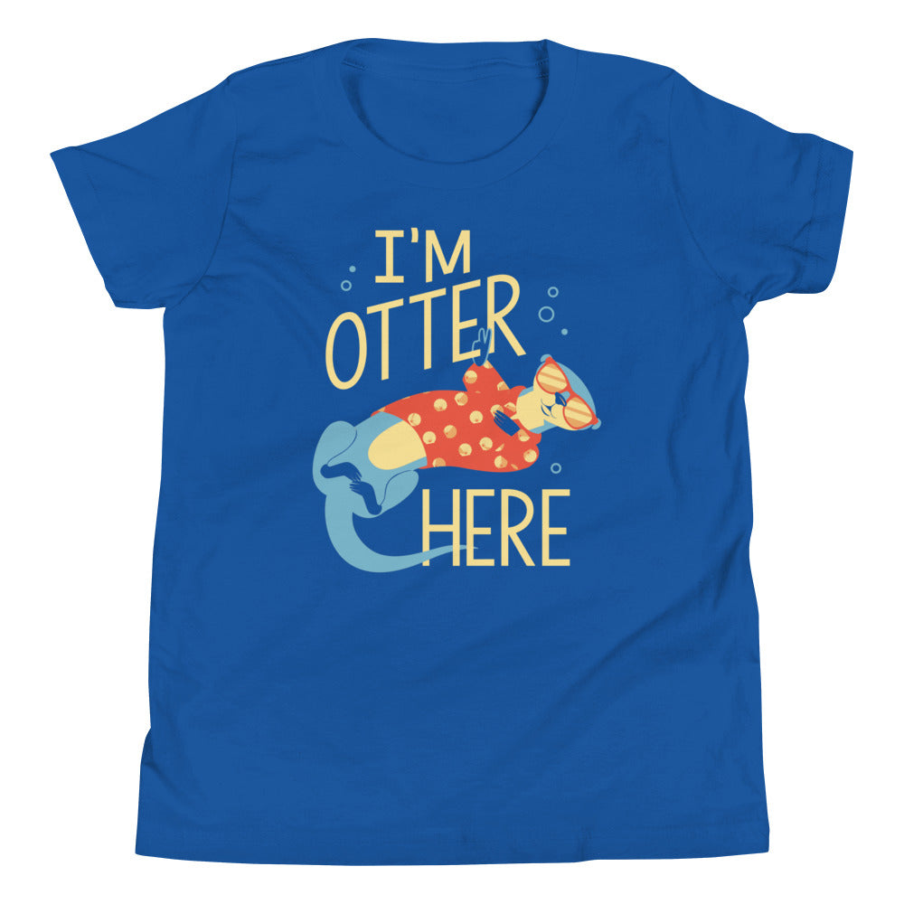 I'M Otter Here Kid'S T-Shirts, Hoodie, Sweatshirt - T-Shirt, Sweatshirt, Hoodie